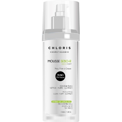 MOUSSE SEBO-R PEAUX MIXTES A GRASSE 150ML MOUSSE SEBO-R PEAUX MIXTES A GRASSE 150ML