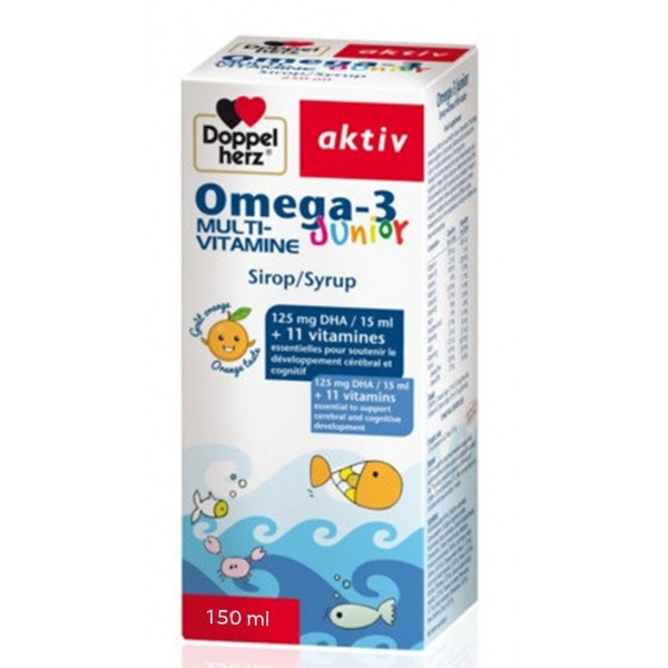 AKTIV OMEGA-3 JUNIOR SIROP 150ML AKTIV OMEGA-3 JUNIOR SIROP 150ML