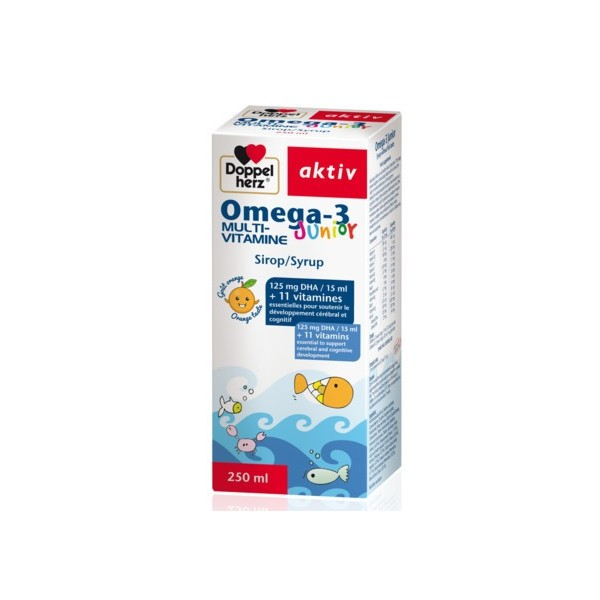 AKTIV OMEGA-3 JUNIOR SIROP 250ML AKTIV OMEGA-3 JUNIOR SIROP 250ML