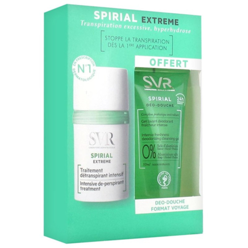 SPIRAL COFFERET EXTREME+DEO DOUCHE SPIRAL COFFERET EXTREME+DEO DOUCHE