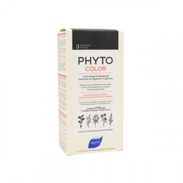 PHYTO-COLOR 3 CHATAIN FONCE PHYTO-COLOR 3 CHATAIN FONCE