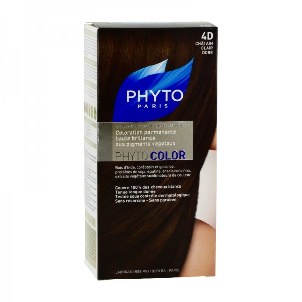 PHYTO-COLOR 4D CHATAIN CLAIR DORE PHYTO-COLOR 4D CHATAIN CLAIR DORE
