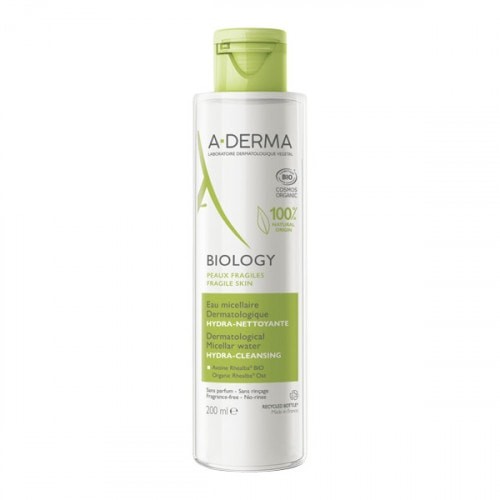 A-DERMA BIOLOGY EAU MICELLAIRE DERMATOLOGIQUE HYDRA-NETTOYANTE 200ML A-DERMA BIOLOGY EAU MICELLAIRE DERMATOLOGIQUE HYDRA-NETTOYANTE 200ML
