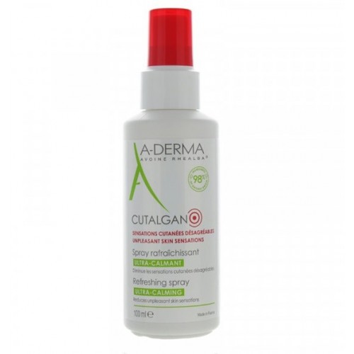 A-DERMA SPRAY RAFRAÎCHISSANT ULTRA-CALMANT CUTALGAN A-DERMA SPRAY RAFRAÎCHISSANT ULTRA-CALMANT CUTALGAN