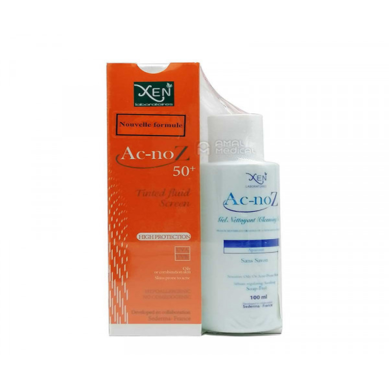 ECRAN AC-NOZ FLUIDE TEINTÉ+AC-NOZ GEL ECRAN AC-NOZ FLUIDE TEINTÉ+AC-NOZ GEL