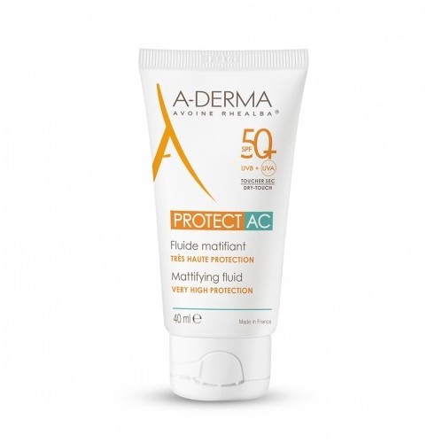 A-DERMA Protect AC Fluide matifiant SPF50+, 40 ml A-DERMA Protect AC Fluide matifiant SPF50+, 40 ml