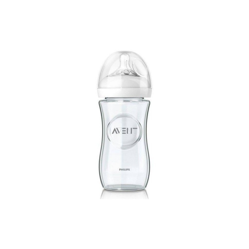 BIBERON NATURAL VERRE 240ML 1M+ BIBERON NATURAL VERRE 240ML 1M+