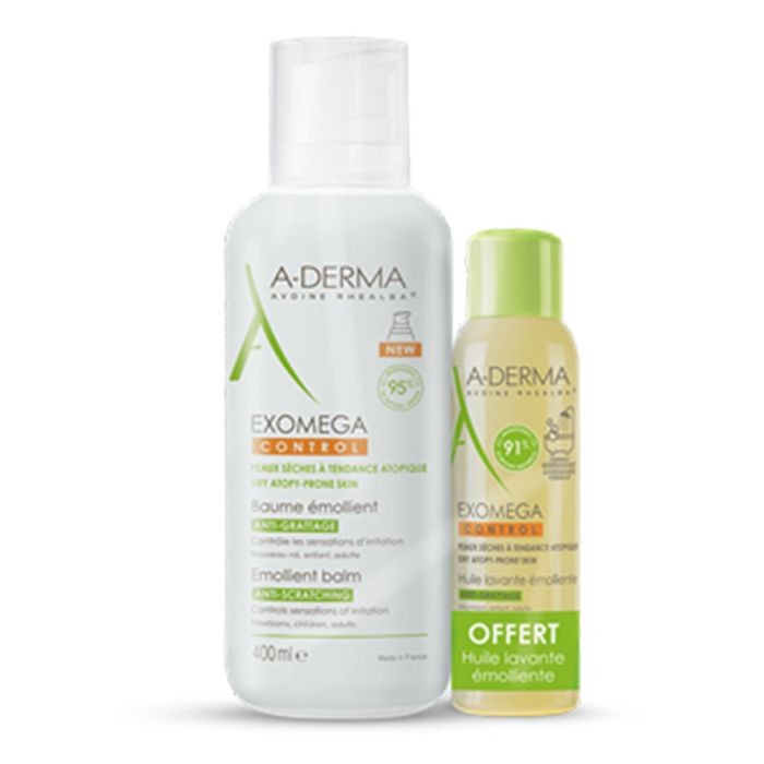 ADERMA EXOMEGA KIT BAUME+ HUILE ADERMA EXOMEGA KIT BAUME+ HUILE