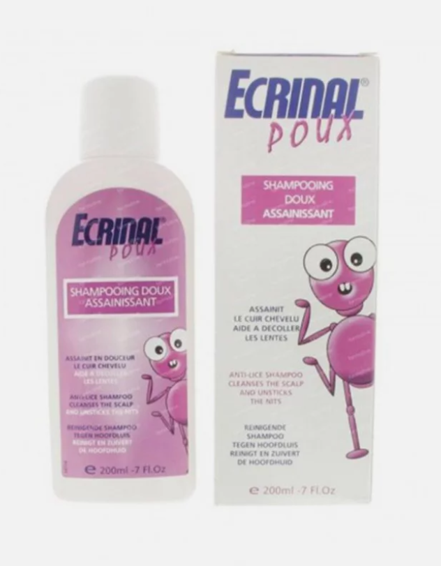 ECRINAL ANTI POUX SHAMP 200ML ECRINAL ANTI POUX SHAMP 200ML