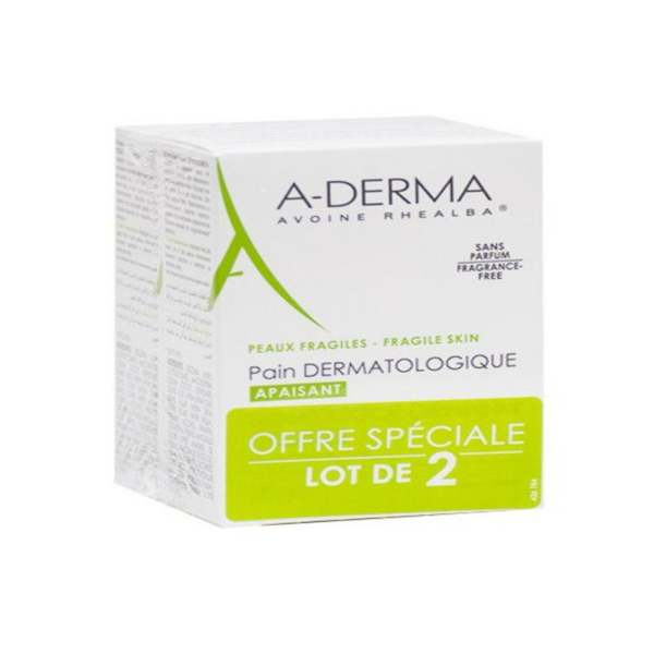 aderma-les-indispensables-pain-dermatologique-apaisant-lot-de-2-x-100g