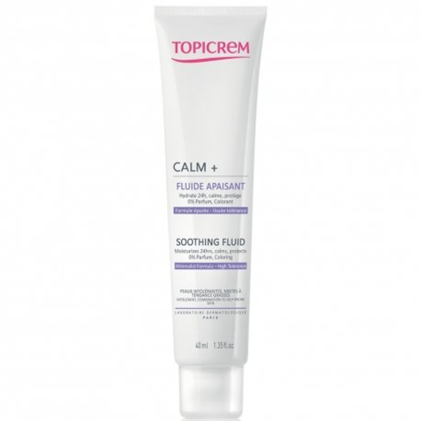 topicrem-calm-fluide-apaisant-40ml topicrem calm+ fluide apaisant 40 ml