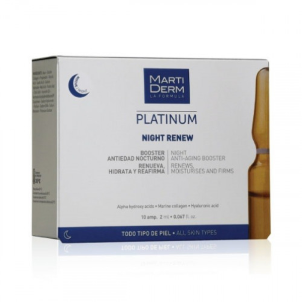 PLATINUM NIGHT 10 AMPOULES PLATINUM NIGHT 10 AMPOULES