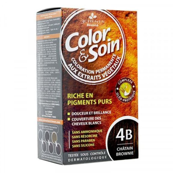 COLOR&SOIN 4B CHATAIN BROWNIE COLOR&SOIN 4B CHATAIN BROWNIE