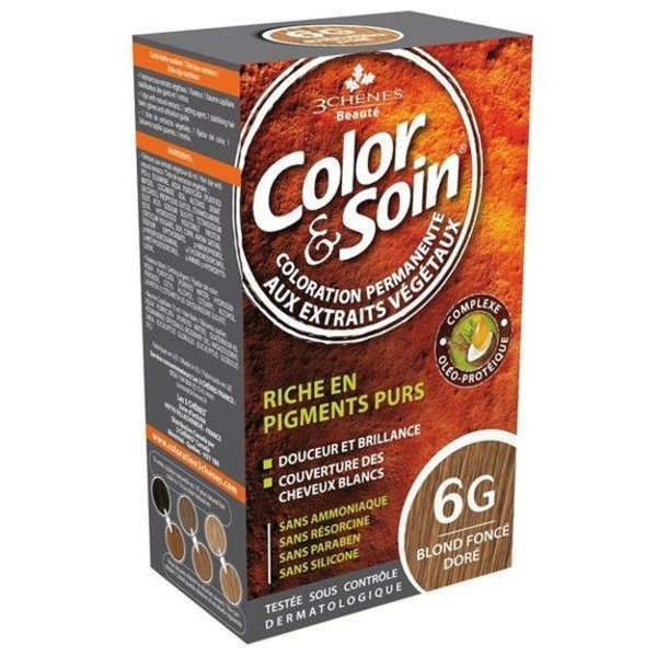 3C COLOR&SOIN 6G BLOND FONCE DORE 3C COLOR&SOIN 6G BLOND FONCE DORE