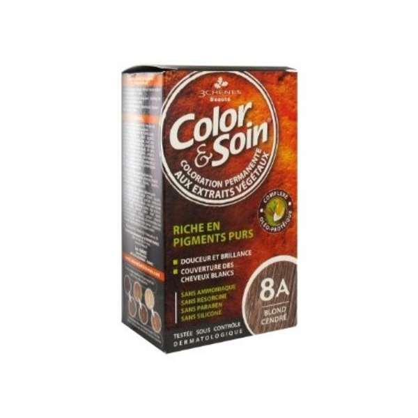 COLOR&SOIN 8A BLOND CENDRE COLOR&SOIN 8A BLOND CENDRE