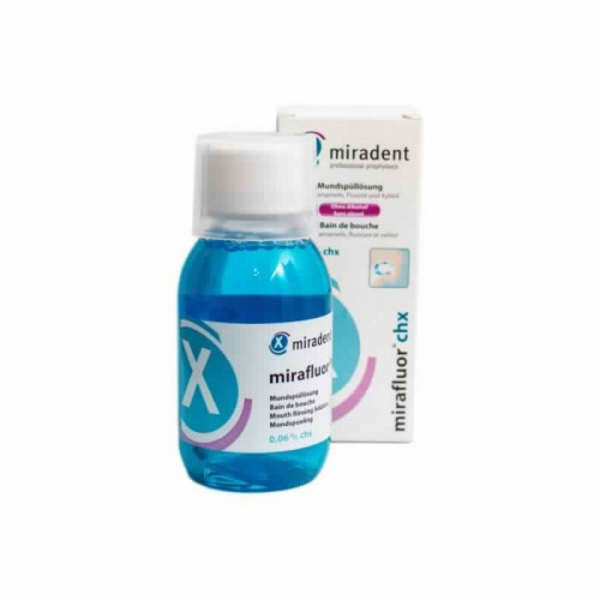 BAIN BOUCHE MIRAFLUOR CHX LIQUIDE 100ML BAIN BOUCHE MIRAFLUOR CHX LIQUIDE 100ML