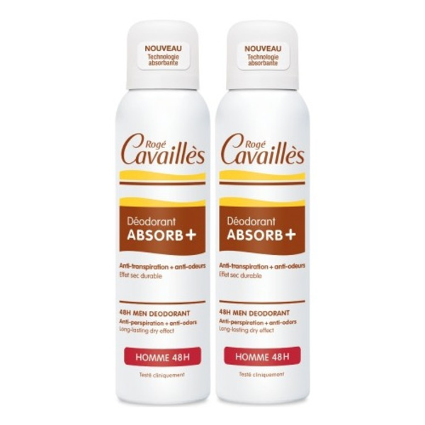 DEO ABSORB+ HOMME SPRAY+2EME-50% DEO ABSORB+ HOMME SPRAY+2EME-50%
