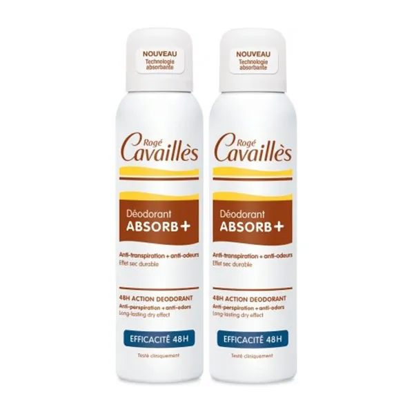 DEO ABSORB+ SPRAY 150ML+2EME-50% DEO ABSORB+ SPRAY 150ML+2EME-50%
