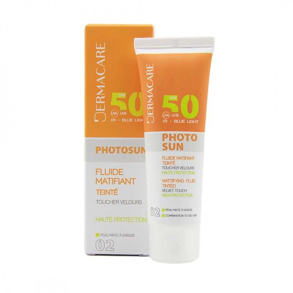 PHOTOSUN ECRAN PEAUX GRASSES A MIXTE 02 SPF 50 PHOTOSUN ECRAN PEAUX GRASSES A MIXTE 02 SPF 50