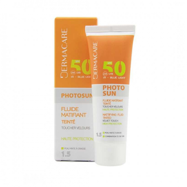 PHOTOSUN ECRAN PEAUX GRASSES A MIXTES 1.5 SPF50 PHOTOSUN ECRAN PEAUX GRASSES A MIXTES 1.5 SPF50