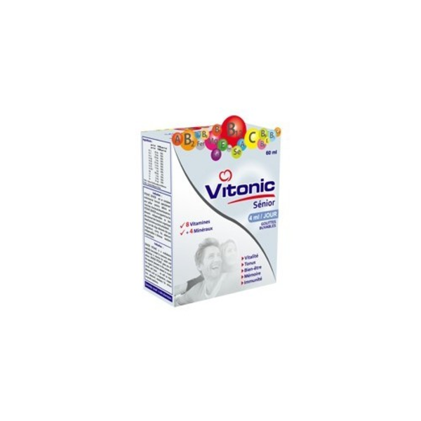 VITONIC SENIOR GOUTTE BUVABLE F60ML VITONIC SENIOR GOUTTE BUVABLE F60ML