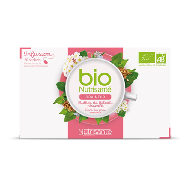 TISANE BIO NUTRISANTE DRAINEUR TISANE BIO NUTRISANTE DRAINEUR