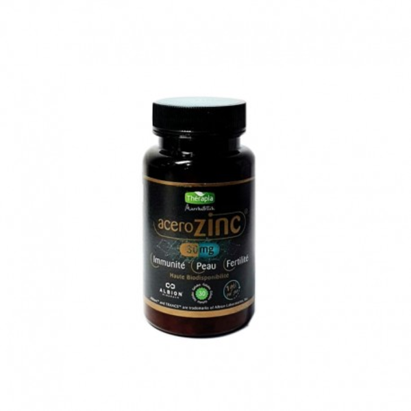 ACERA ZINC 30 MG GELLULES ACERA ZINC 30 MG GELLULES