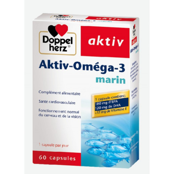 AKTIV OMEGA 3 MARIN GELULE B/60 AKTIV OMEGA 3 MARIN GELULE B/60