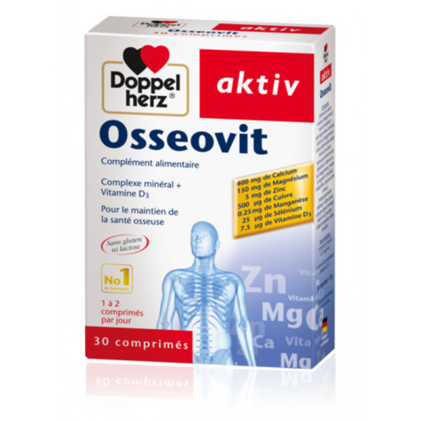 AKTIV OSSEOVIT 30 COMPRIMES AKTIV OSSEOVIT 30 COMPRIMES