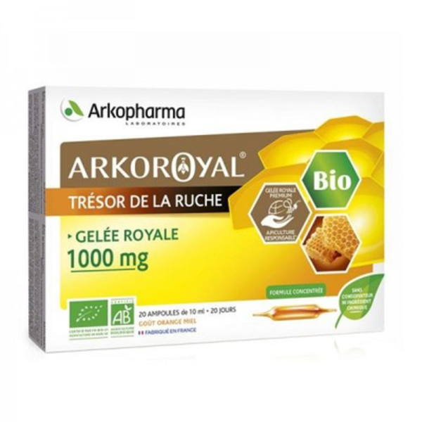 GELEE ROYALE 1000 MG 20 AMPOULES GELEE ROYALE 1000 MG 20 AMPOULES