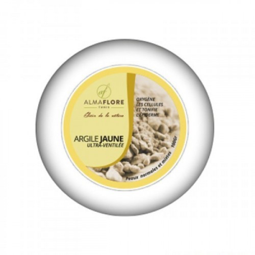 ALMAFLORE ARGILE JAUNE 100GR ALMAFLORE ARGILE JAUNE 100GR