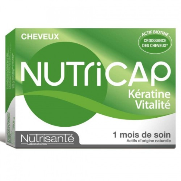 NUTRICAP KERATINE & VITALITÉ CHEVEUX et ONGLES BT30 NUTRICAP KERATINE & VITALITÉ CHEVEUX et ONGLES BT30