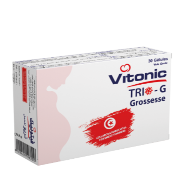 Vitonic-Trio (1) vitonic trio-g grossesse 30 gélules