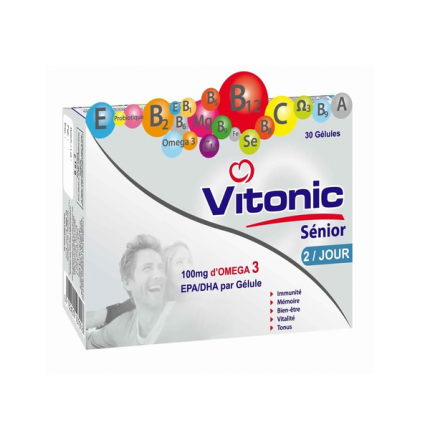 vital vitonic senior, 30 gélules