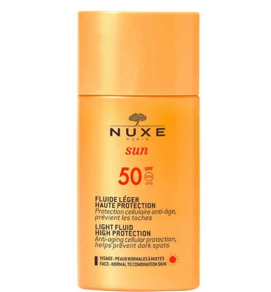 NUXE SUN FLUIDE EC VISAGE SPF 50+ NUXE SUN FLUIDE EC VISAGE SPF 50+