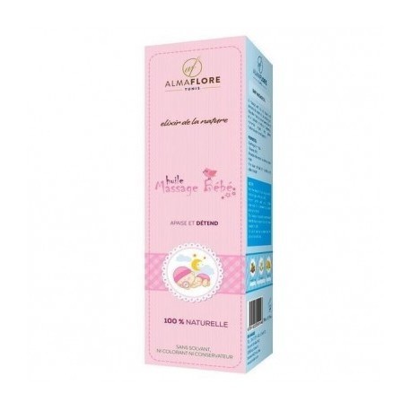 ALMAFLORE HUILE MASSAGE BEBE ALMAFLORE HUILE MASSAGE BEBE