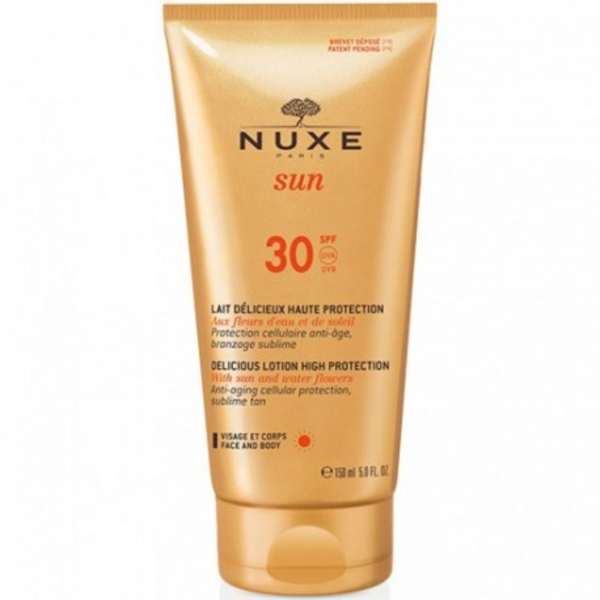 4568 nuxe sun lait deleci vis+cor spf 30