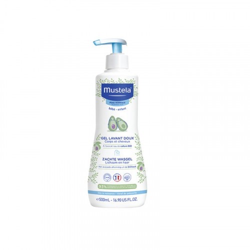 MUSTELA GEL LAVANT CORPS+CHEV 500ML MUSTELA GEL LAVANT CORPS+CHEV 500ML
