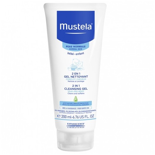 MUSTELA GEL NETT CHEV+CORPS 200ML MUSTELA GEL NETT CHEV+CORPS 200ML