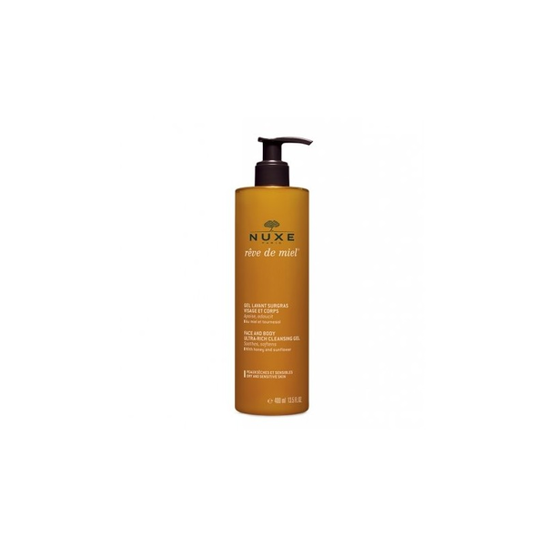 nuxe-reve-de-miel-gel-nettoyant-surgras-400ml nuxe reve de miel gel surgras 400 ml