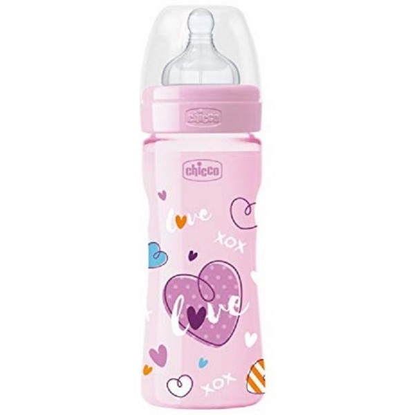 chicco-biberon-rose-plastic-2m-250-ml