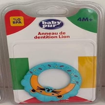 pur anneau de dentition lion