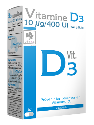 phytothera vitamine d3 gélule b/30