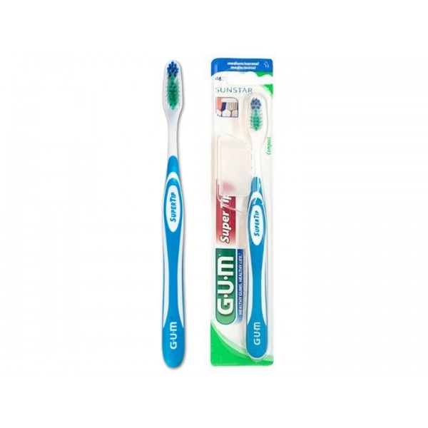 gum-bad-super-tip-medium-gencives-sensibles gum brosse a dent supertip medium (463)