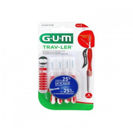 gum brossette travel 0.8 1314
