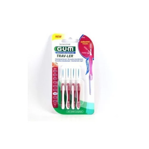 gum-brossettes-traveler-fine-cylindrique-bte-de-4-1612 gum brossette cylindrique 1612