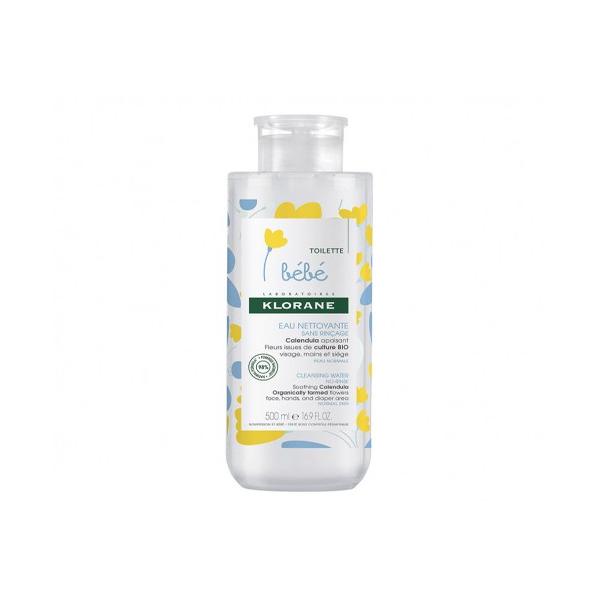 -klorane-bebe-eau-nettoyante-sans-rincage-500ml- klorane bebe mixte eau nettoyant 500ml