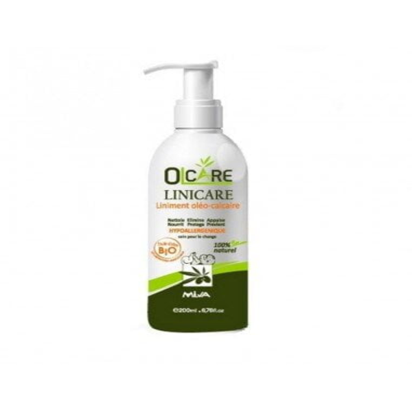 linicare-liniment-oleo-calcaire-bebe-a-lhuile-dolive-200ml-olcare-paraboutik-parapharmacie olcare linicare liniment 200ml
