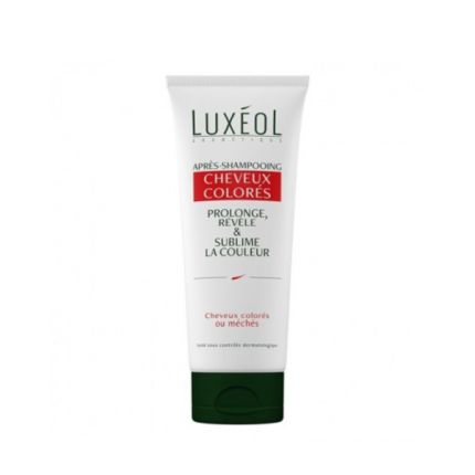 luxeol apres shampooing cheveux colores 200ml