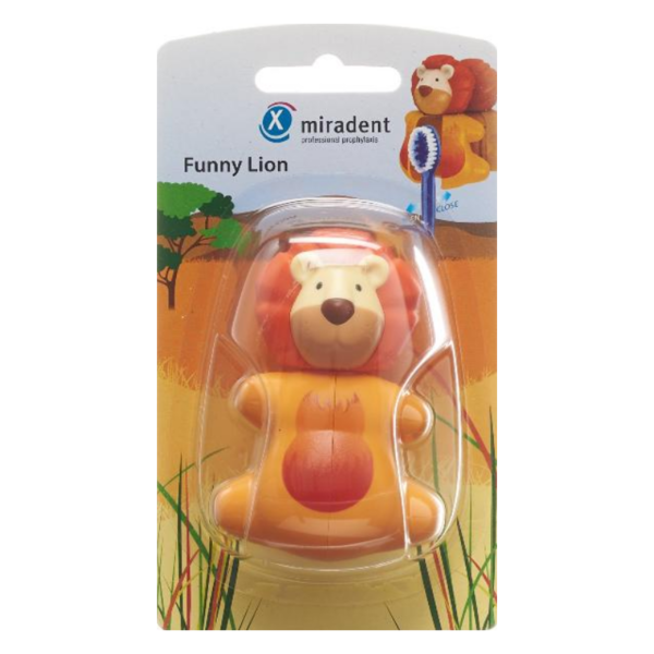 miradent-funny-lion-zahnbuerstenhalter-1-stk miradent porte bad funny lion